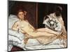 Olympia-Edouard Manet-Mounted Art Print