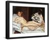 Olympia-Edouard Manet-Framed Art Print