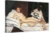 Olympia-Edouard Manet-Stretched Canvas