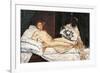 Olympia-Edouard Manet-Framed Premium Giclee Print