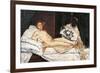 Olympia-Edouard Manet-Framed Premium Giclee Print