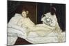 Olympia-Edouard Manet-Mounted Giclee Print