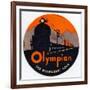 Olympian, the Milwaukee Road: Electrified over the Mountains-null-Framed Giclee Print