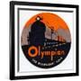 Olympian, the Milwaukee Road: Electrified over the Mountains-null-Framed Giclee Print