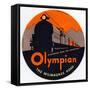 Olympian, the Milwaukee Road: Electrified over the Mountains-null-Framed Stretched Canvas