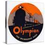 Olympian, the Milwaukee Road: Electrified over the Mountains-null-Stretched Canvas