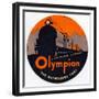 Olympian, the Milwaukee Road: Electrified over the Mountains-null-Framed Giclee Print