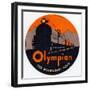 Olympian, the Milwaukee Road: Electrified over the Mountains-null-Framed Giclee Print