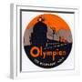 Olympian, the Milwaukee Road: Electrified over the Mountains-null-Framed Giclee Print