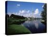 Olympiapark (Olympic Park) and the Olympiaturm (Olympic Tower), Munich, Bavaria, Germany-Yadid Levy-Stretched Canvas