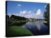 Olympiapark (Olympic Park) and the Olympiaturm (Olympic Tower), Munich, Bavaria, Germany-Yadid Levy-Stretched Canvas