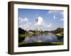 Olympiapark (Olympic Park) and the Olympiaturm (Olympic Tower), Munich, Bavaria, Germany-Yadid Levy-Framed Photographic Print