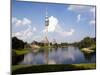 Olympiapark (Olympic Park) and the Olympiaturm (Olympic Tower), Munich, Bavaria, Germany-Yadid Levy-Mounted Photographic Print