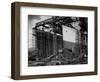 Olympic and Titanic Being Built-null-Framed Photographic Print