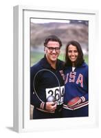 Olympic Athletes Harold Connolly and His Wife Olga in Los Angeles Pre-Olympics 1972-Bill Eppridge-Framed Photographic Print