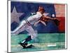 Olympic Baseball-Michael Dudash-Mounted Art Print