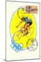 Olympic Bicycling, 1960-null-Mounted Art Print