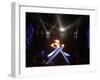 Olympic Cauldron after Being Lit at the Opening Ceremony for the 2010 Olympics-null-Framed Photographic Print