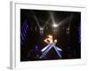 Olympic Cauldron after Being Lit at the Opening Ceremony for the 2010 Olympics-null-Framed Photographic Print