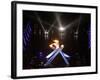 Olympic Cauldron after Being Lit at the Opening Ceremony for the 2010 Olympics-null-Framed Photographic Print