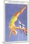 Olympic Diving, Helsinki, Finland, 1952-null-Mounted Art Print