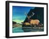 Olympic Elk-Bruce Bontrager-Framed Giclee Print