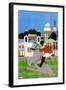 Olympic Equestrian Event in Greenwich Park, 2012-Frances Treanor-Framed Giclee Print