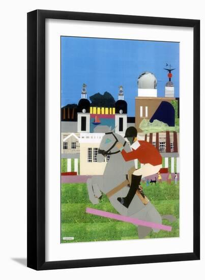 Olympic Equestrian Event in Greenwich Park, 2012-Frances Treanor-Framed Giclee Print