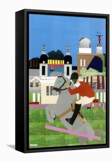 Olympic Equestrian Event in Greenwich Park, 2012-Frances Treanor-Framed Stretched Canvas