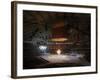 Olympic Flame is Lit During the Opening Ceremony for the Vancouver 2010 Olympics-null-Framed Photographic Print