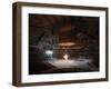 Olympic Flame is Lit During the Opening Ceremony for the Vancouver 2010 Olympics-null-Framed Photographic Print
