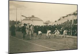 Olympic Games, 1896, Preparation for the 100-Meter Race, 1896-Albert Meyer-Mounted Giclee Print