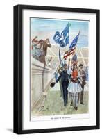 Olympic Games, 1896-Andre Castaigne-Framed Giclee Print