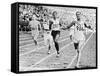 Olympic Games in Helsinki : Malvin Whitfield (USA) Winning the 800 Meters Race in 1 Minute 49 Sec-null-Framed Stretched Canvas