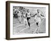 Olympic Games in Helsinki : Malvin Whitfield (USA) Winning the 800 Meters Race in 1 Minute 49 Sec-null-Framed Photo