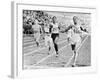 Olympic Games in Helsinki : Malvin Whitfield (USA) Winning the 800 Meters Race in 1 Minute 49 Sec-null-Framed Photo