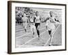 Olympic Games in Helsinki : Malvin Whitfield (USA) Winning the 800 Meters Race in 1 Minute 49 Sec-null-Framed Photo