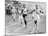 Olympic Games in Helsinki : Malvin Whitfield (USA) Winning the 800 Meters Race in 1 Minute 49 Sec-null-Mounted Photo
