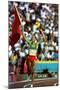 Olympic Games in Los Angeles, 1984 : Moroccan Athlet Said Aouita Win the 5000M-null-Mounted Photo