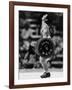 Olympic Games in Los Angeles, 1984 : Weightlifting: Chinese Wu Shude July 30, 1984-null-Framed Photo