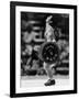 Olympic Games in Los Angeles, 1984 : Weightlifting: Chinese Wu Shude July 30, 1984-null-Framed Photo