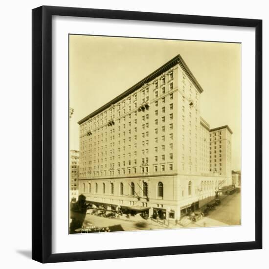 Olympic Hotel, Seattle, 1925-Asahel Curtis-Framed Giclee Print