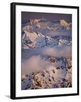 Olympic Mountain Range, Olympic National Park, UNESCO World Heritage Site, Washington State, USA-Colin Brynn-Framed Photographic Print