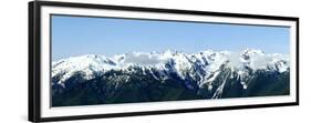 Olympic Mountain Vista-Douglas Taylor-Framed Premium Giclee Print