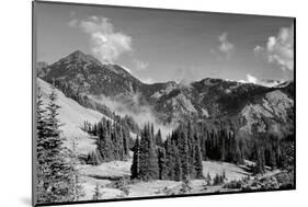 Olympic Mountains I-Laura Marshall-Mounted Photographic Print