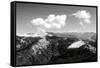 Olympic Mountains II-Laura Marshall-Framed Stretched Canvas