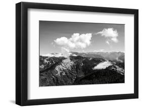 Olympic Mountains II-Laura Marshall-Framed Photographic Print