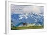 Olympic National Park - Deer and Hurricane Ridge-Lantern Press-Framed Art Print