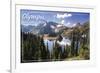 Olympic National Park - Hart Lake-Lantern Press-Framed Premium Giclee Print
