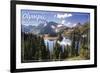 Olympic National Park - Hart Lake-Lantern Press-Framed Premium Giclee Print